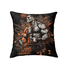 Glory Fighter Plush Pillow - Front View