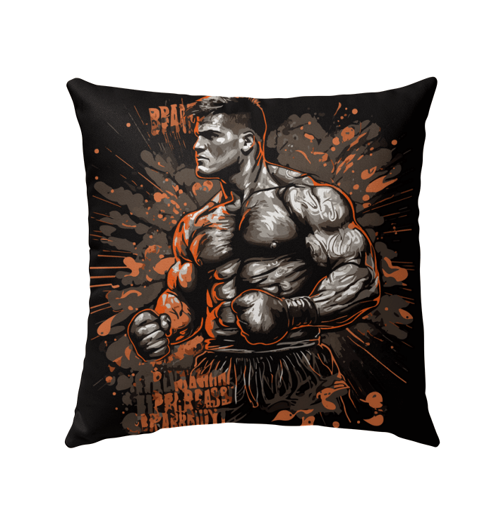 Kickboxing Glory Outdoor Pillow - Beyond T-shirts