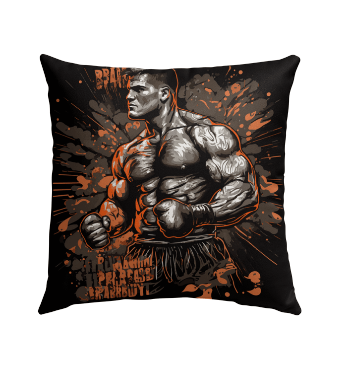 Kickboxing Glory Outdoor Pillow - Beyond T-shirts