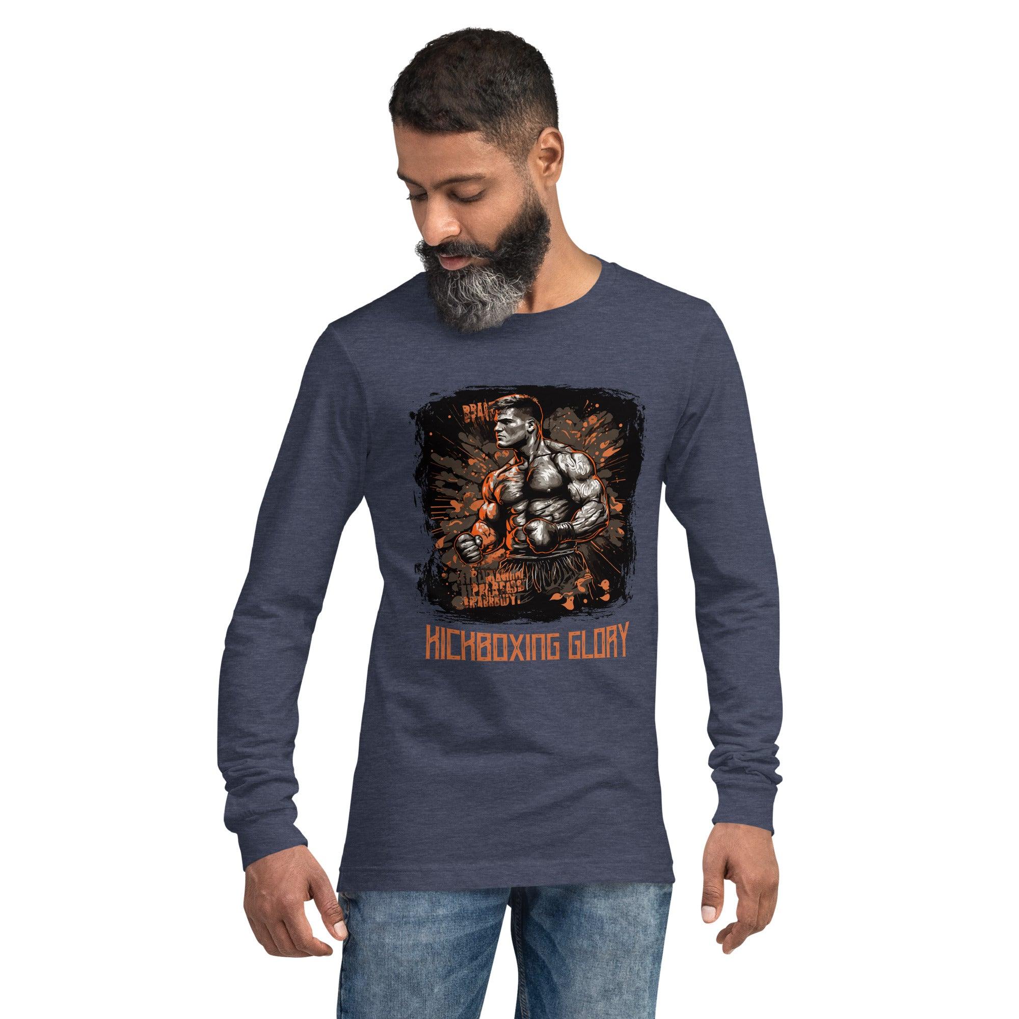 Kickboxing Glory Unisex Long Sleeve Tee - Beyond T-shirts