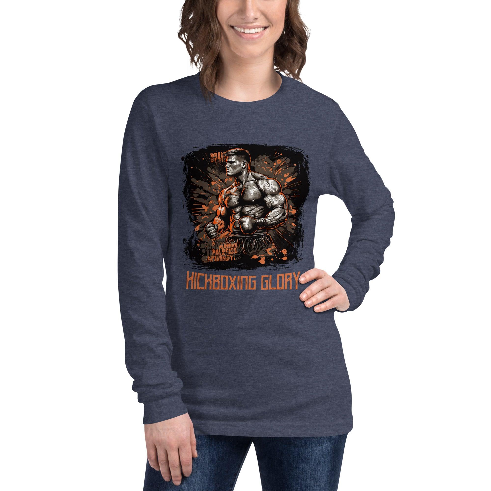 Kickboxing Glory Unisex Long Sleeve Tee - Beyond T-shirts