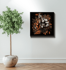 Kickboxing Glory Wrapped Canvas - Beyond T-shirts