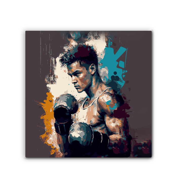 Kickboxing Glory Wrapped Canvas - Beyond T-shirts