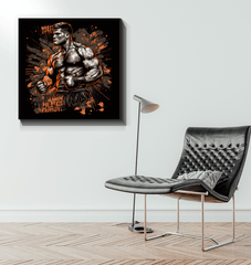 Kickboxing Glory Wrapped Canvas - Beyond T-shirts