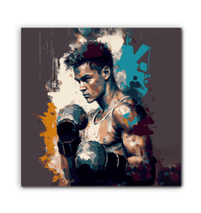 Kickboxing Glory Wrapped Canvas - Beyond T-shirts