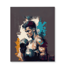 Kickboxing Glory Wrapped Canvas - Beyond T-shirts