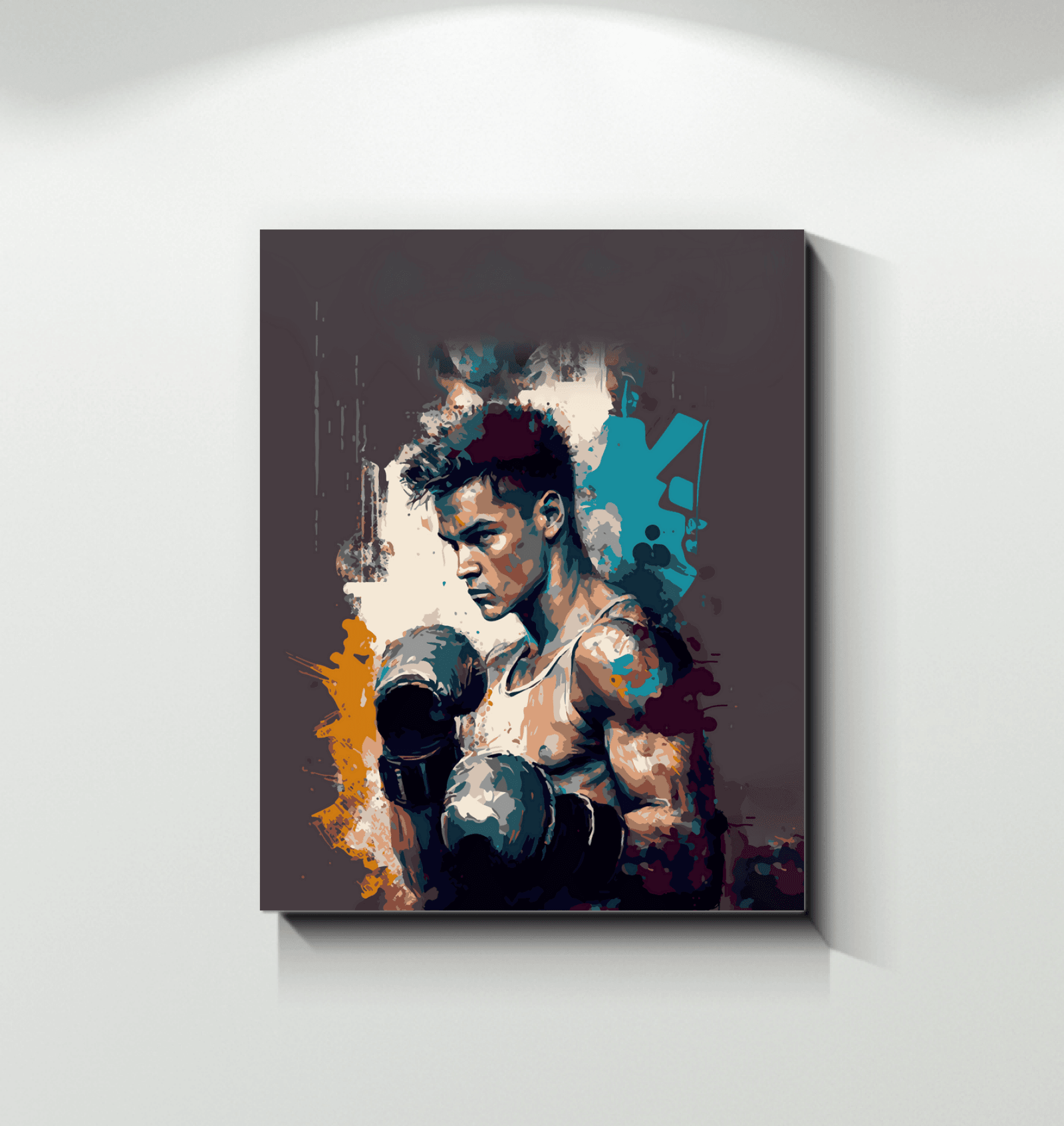 Kickboxing Glory Wrapped Canvas - Beyond T-shirts