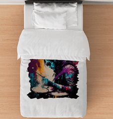 Killing It On Drums Comforter - Twin - Beyond T-shirts