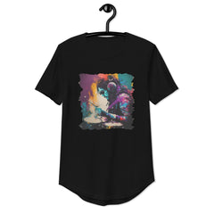 Killing It On Drums Men's Curved Hem T-Shirt - Beyond T-shirts