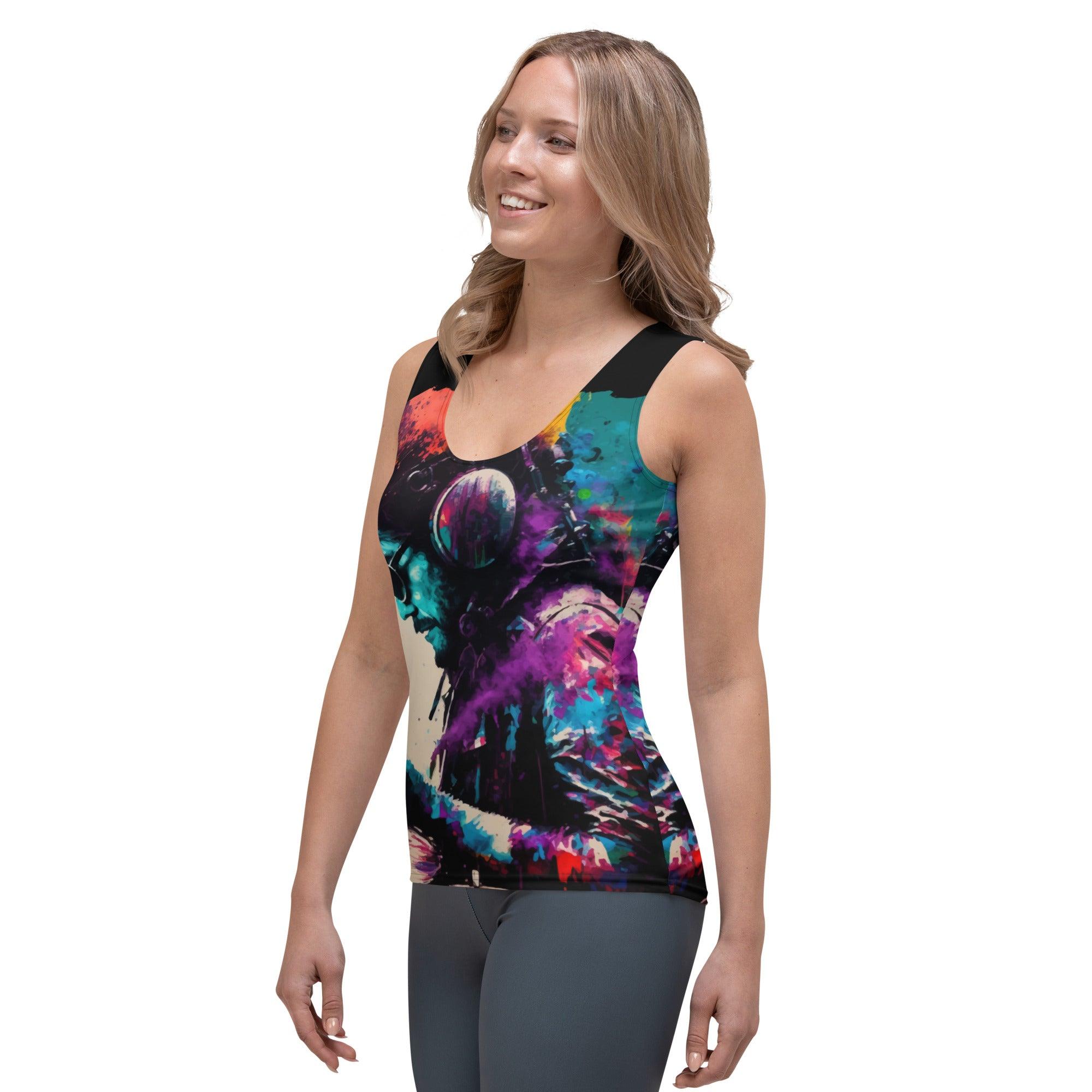 Killing It On Drums Sublimation Cut & Sew Tank Top - Beyond T-shirts
