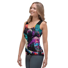Killing It On Drums Sublimation Cut & Sew Tank Top - Beyond T-shirts