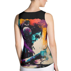 Killing It On Drums Sublimation Cut & Sew Tank Top - Beyond T-shirts