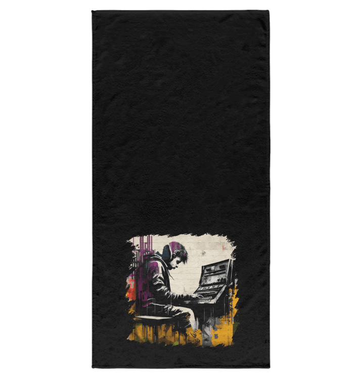 Lay Down Some Keys Bath Towel - Beyond T-shirts