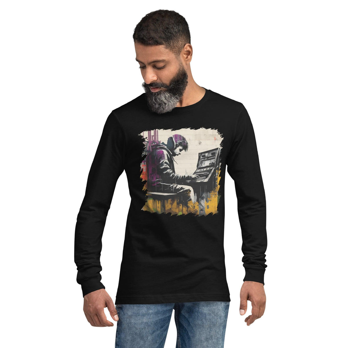 Lay Down Some Keys Unisex Long Sleeve Tee - Beyond T-shirts