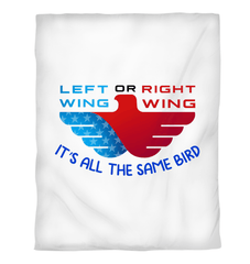 Left Or Right Wing Duvet Cover - Beyond T-shirts