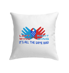 Left Or Right Wing Indoor Pillow - Beyond T-shirts