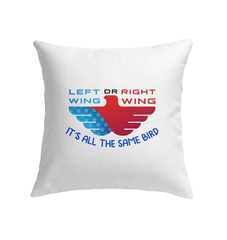 Left Or Right Wing Indoor Pillow - Beyond T-shirts