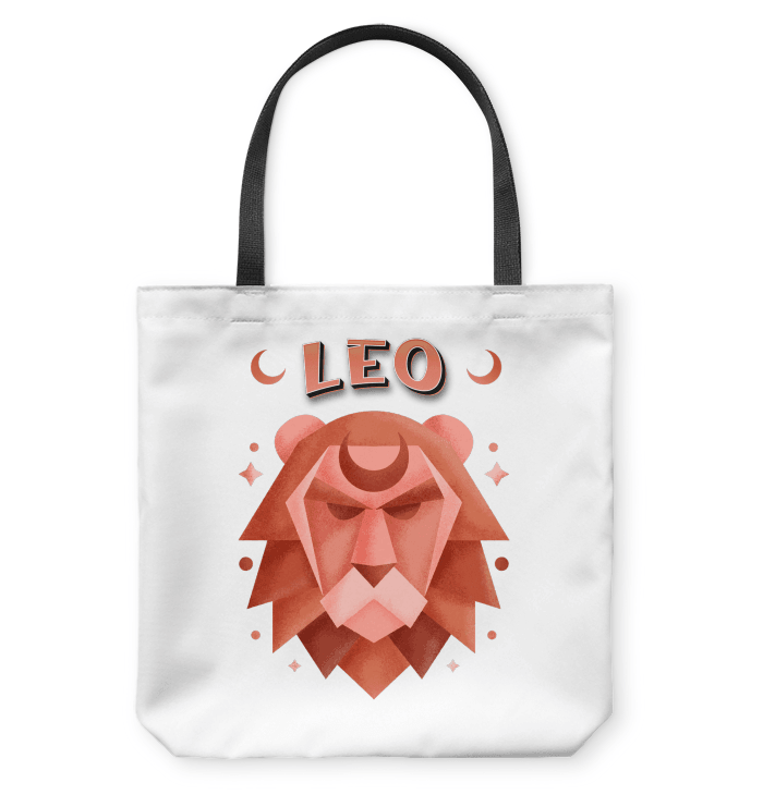 Leo Basketweave Tote Bag | Zodiac Series 2 - Beyond T-shirts