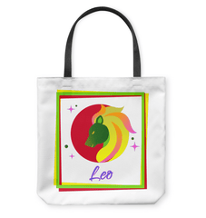 Leo Basketweave Tote Bag | Zodiac Series 3 - Beyond T-shirts