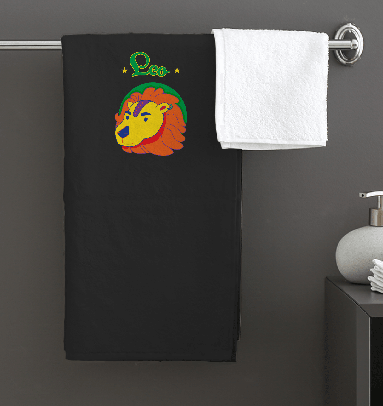Leo Bath Towel | Zodiac Series 5 - Beyond T-shirts