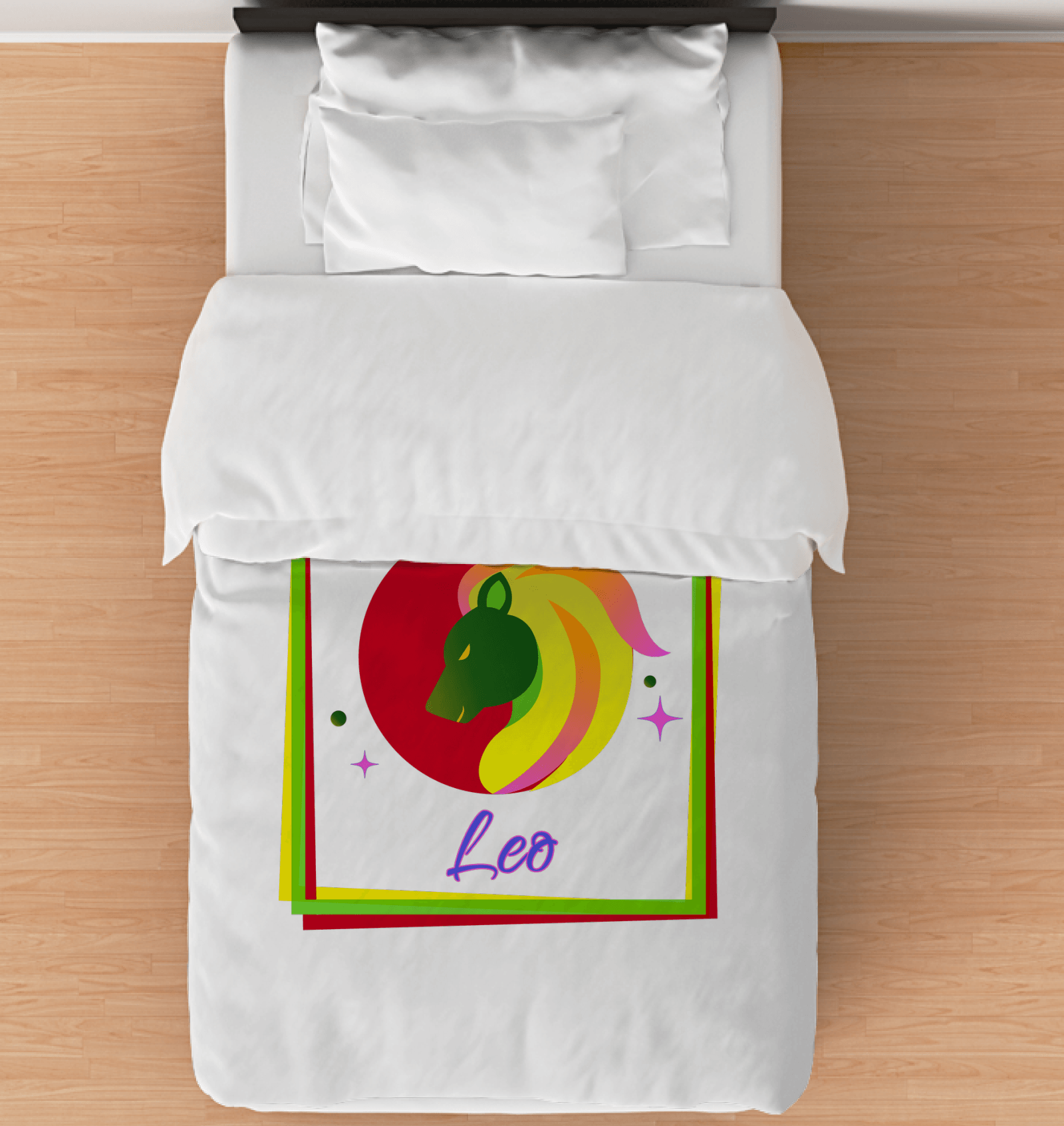 Leo Comforter Twin | Zodiac Series 3 - Beyond T-shirts