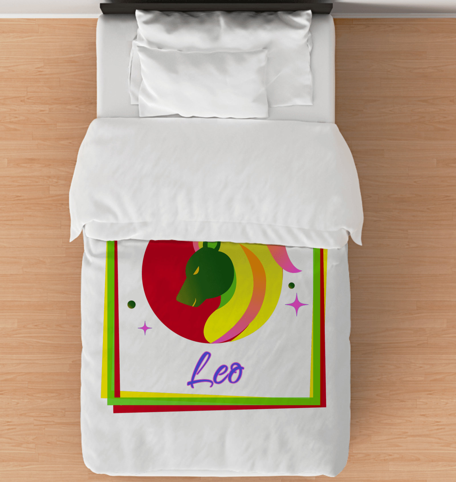 Leo Duvet Cover - Twin | Zodiac Series 3 - Beyond T-shirts