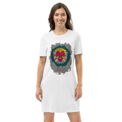 Leo Organic Cotton T-shirt Dress | Zodiac Series 11 - Beyond T-shirts