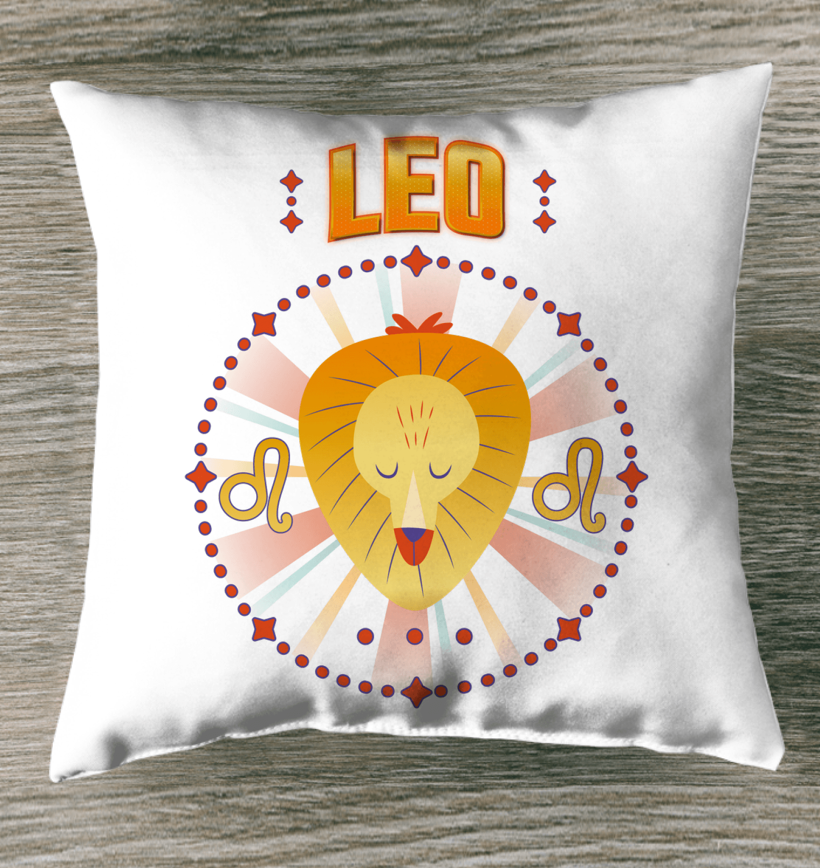 Leo Outdoor Pillow | Zodiac Series 1 - Beyond T-shirts