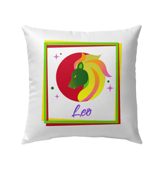 Leo Outdoor Pillow | Zodiac Series 3 - Beyond T-shirts