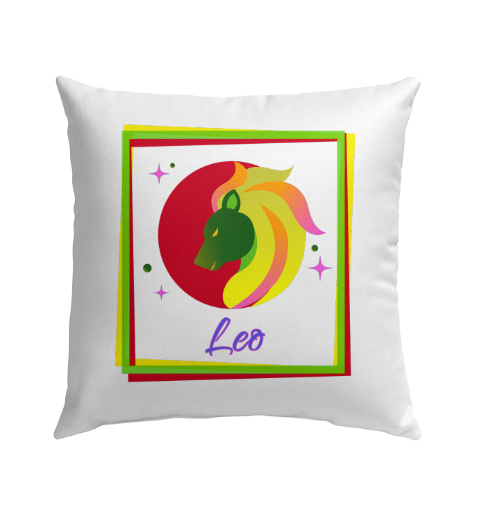 Leo Outdoor Pillow | Zodiac Series 3 - Beyond T-shirts