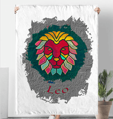 Leo Sherpa Blanket | Zodiac Series 11 - Beyond T-shirts