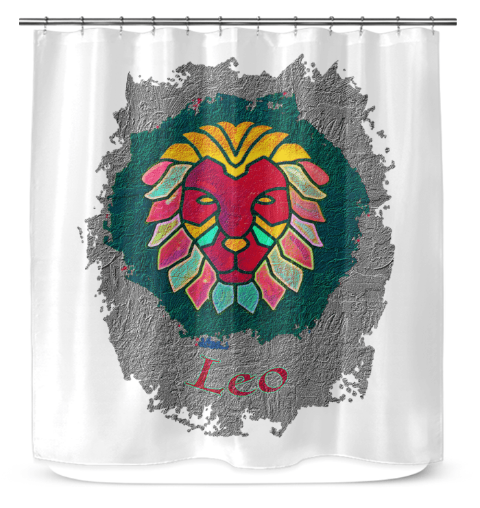 Leo Shower Curtain | Zodiac Series 11 - Beyond T-shirts