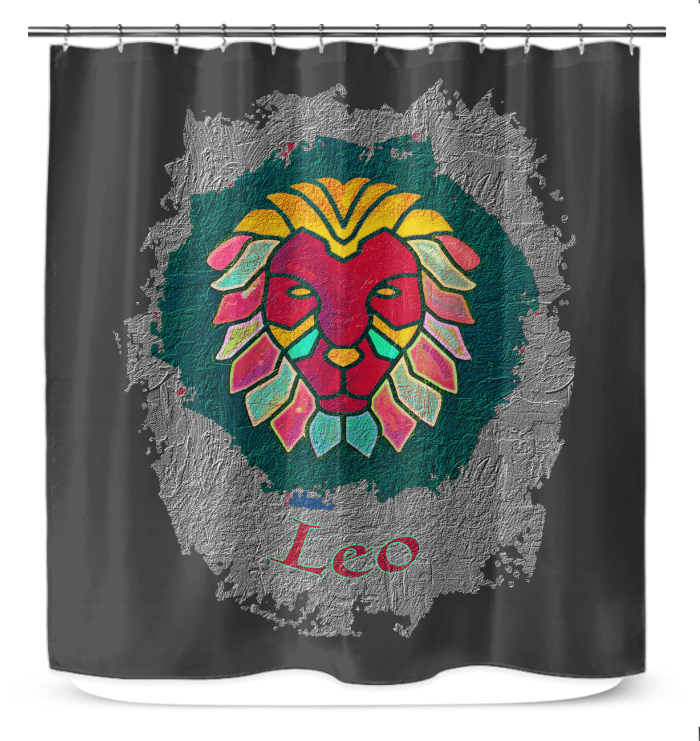 Leo Shower Curtain | Zodiac Series 11 - Beyond T-shirts