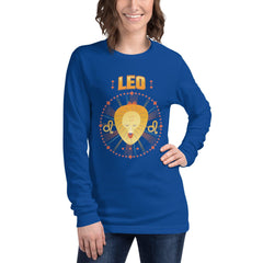 Leo Unisex Long Sleeve Tee | Zodiac Series 1 - Beyond T-shirts