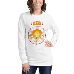 Leo Unisex Long Sleeve Tee | Zodiac Series 1 - Beyond T-shirts