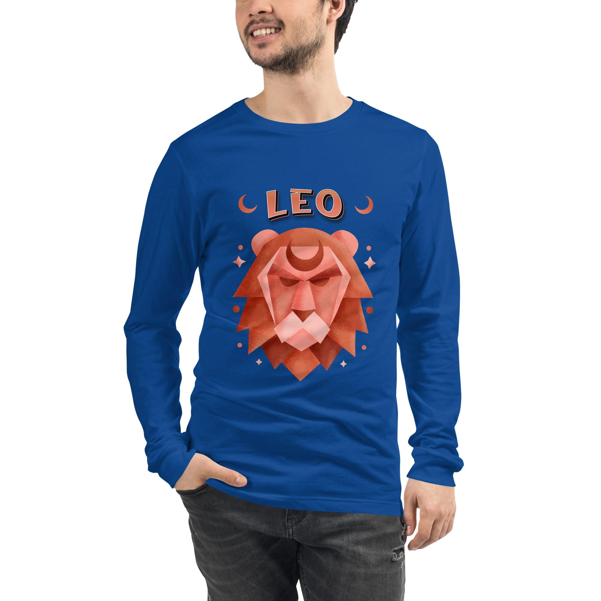 Leo Unisex Long Sleeve Tee | Zodiac Series 2 - Beyond T-shirts