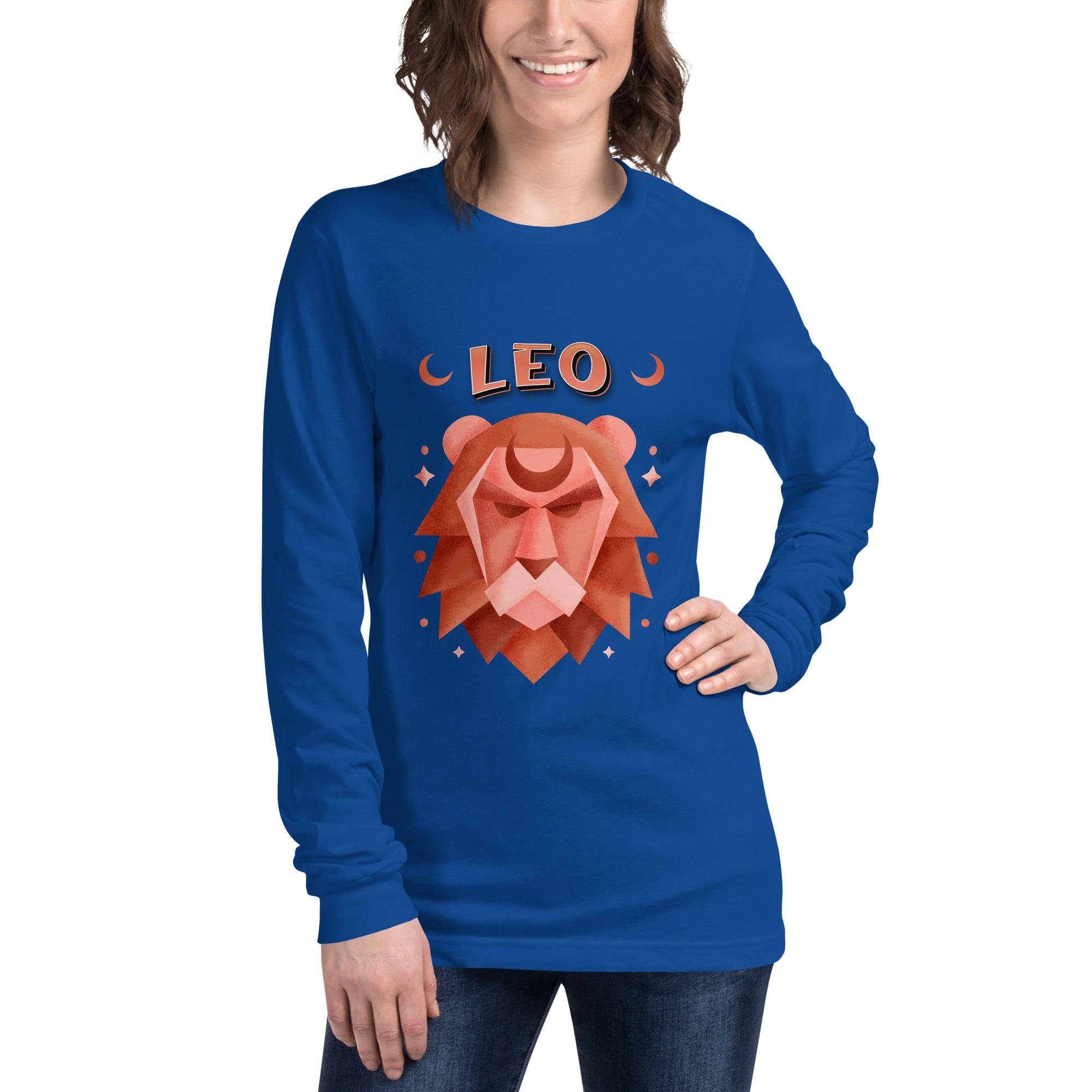 Leo Unisex Long Sleeve Tee | Zodiac Series 2 - Beyond T-shirts