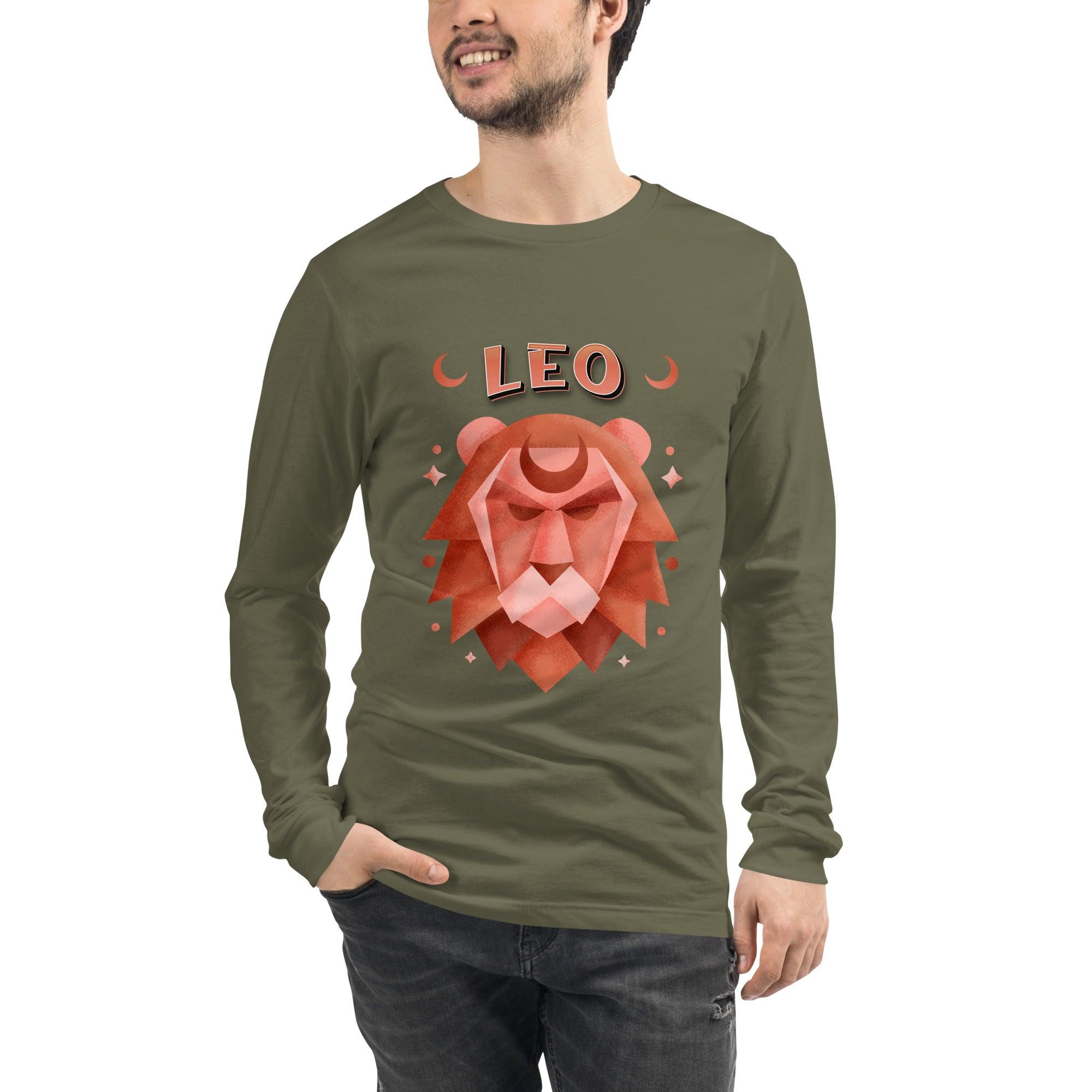 Leo Unisex Long Sleeve Tee | Zodiac Series 2 - Beyond T-shirts