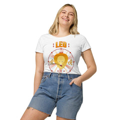 Leo Women’s Basic Organic T-Shirt | Zodiac Series 1 - Beyond T-shirts