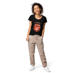 Leo Women’s Basic Organic T-shirt | Zodiac Series 2 - Beyond T-shirts