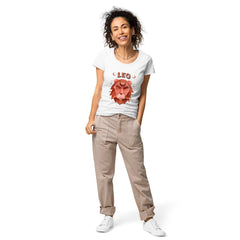 Leo Women’s Basic Organic T-shirt | Zodiac Series 2 - Beyond T-shirts