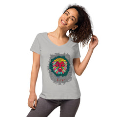 Leo Women’s Fitted V-neck T-shirt | Zodiac Series 11 - Beyond T-shirts