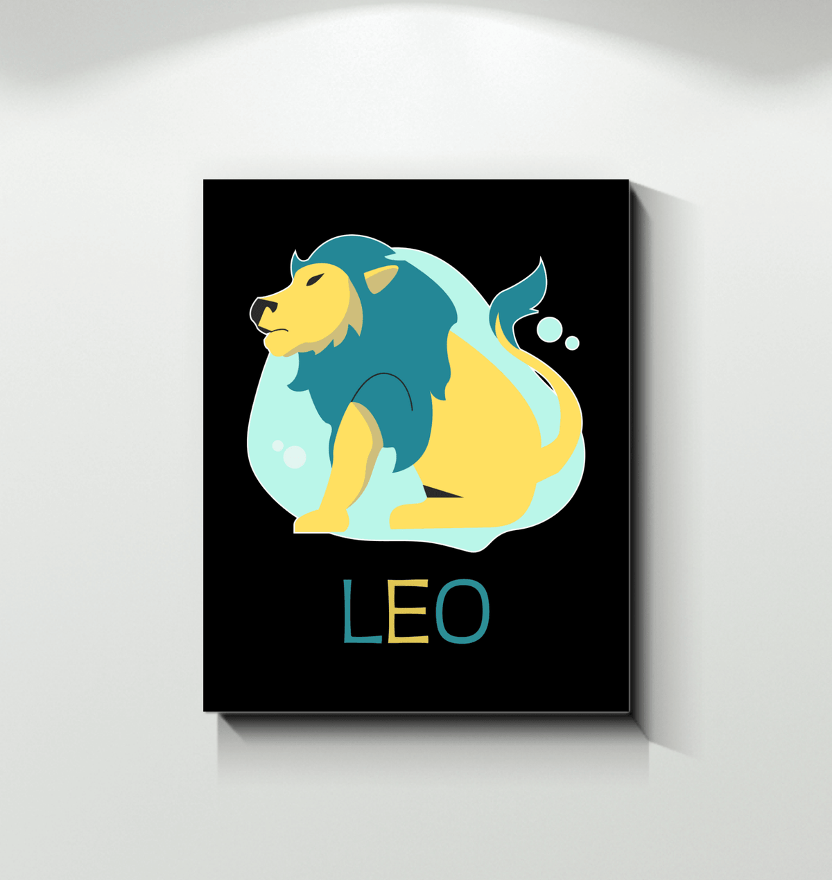 Leo Wrapped Canvas 16x20 | Zodiac Series 4 - Beyond T-shirts