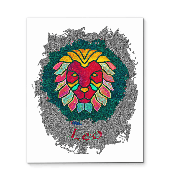 Leo Wrapped Canvas | Zodiac series 11 - Beyond T-shirts