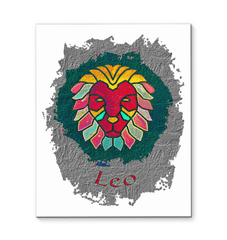 Leo Wrapped Canvas | Zodiac series 11 - Beyond T-shirts