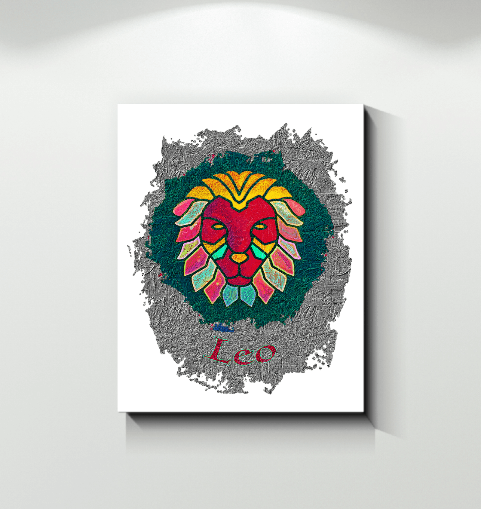 Leo Wrapped Canvas | Zodiac series 11 - Beyond T-shirts