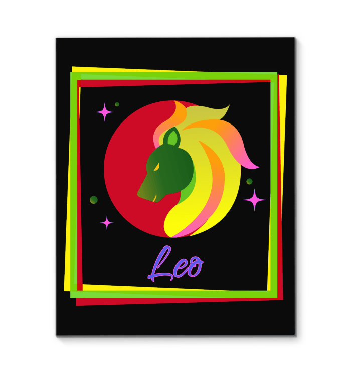 Leo Wrapped Canvas | Zodiac series 3 - Beyond T-shirts