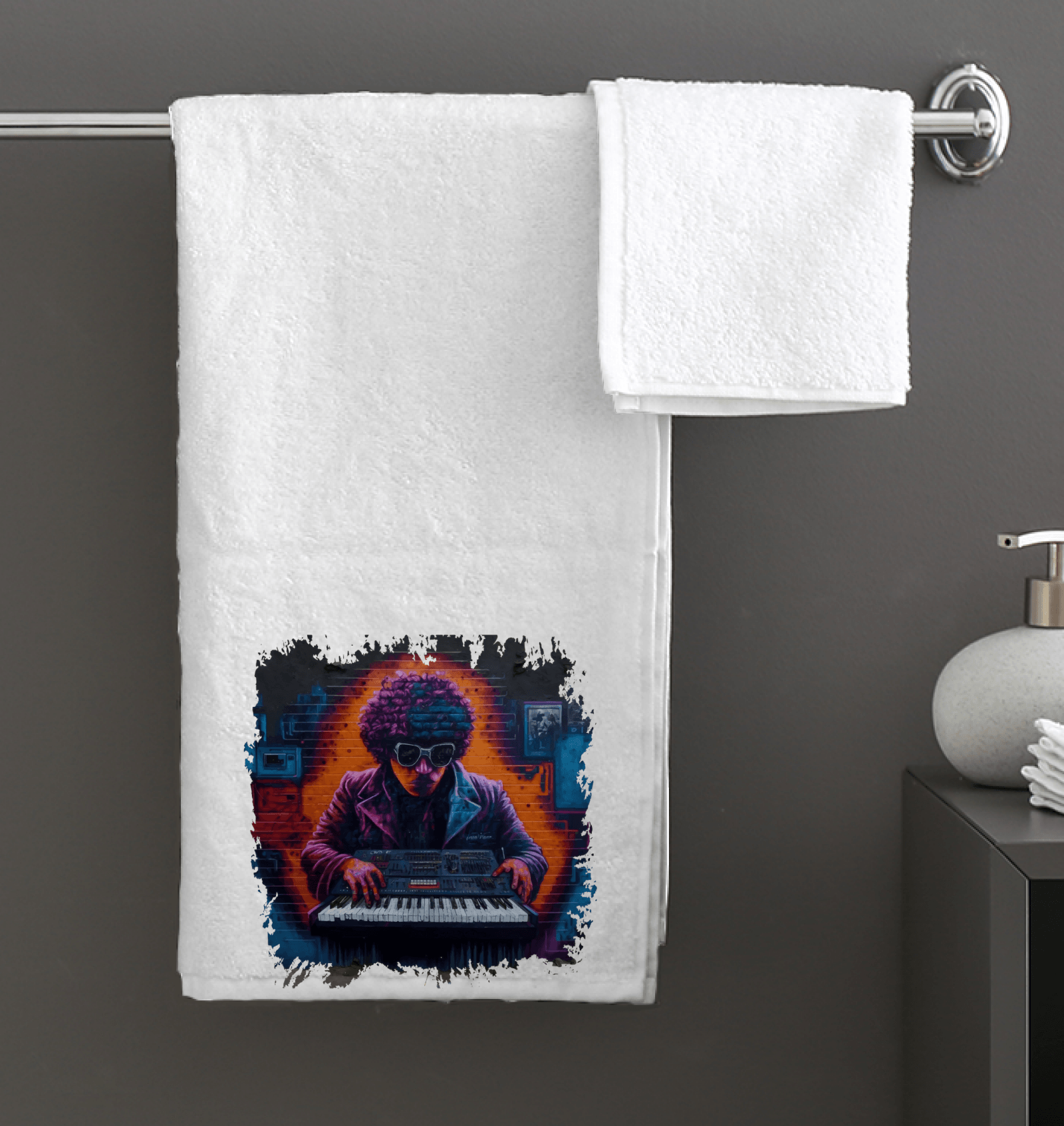 Let The Keys Talk Bath Towel - Beyond T-shirts