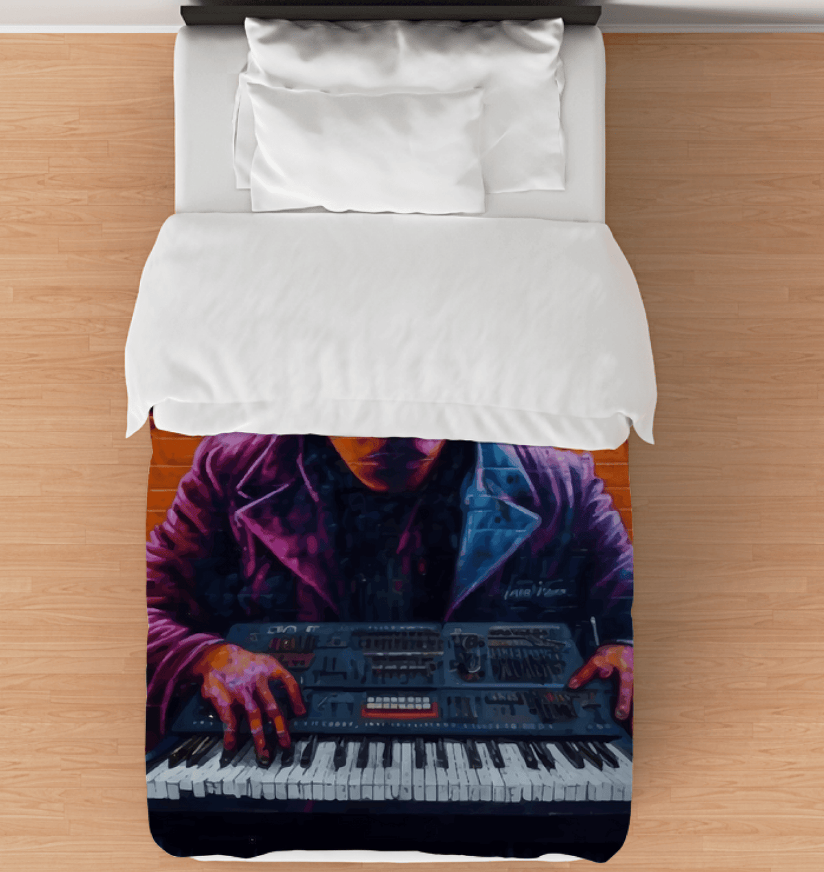 Let The Keys Talk Duvet Cover - Beyond T-shirts