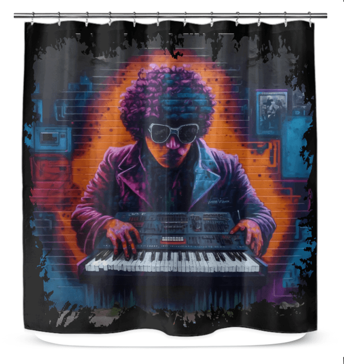 Let The Keys Talk Shower Curtain - Beyond T-shirts